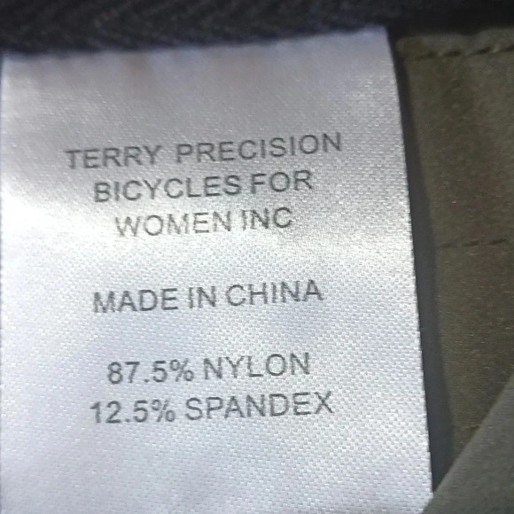 Bike Skirt green back zipper pocket front zip from top & bottom snap M - Picture 8 of 13